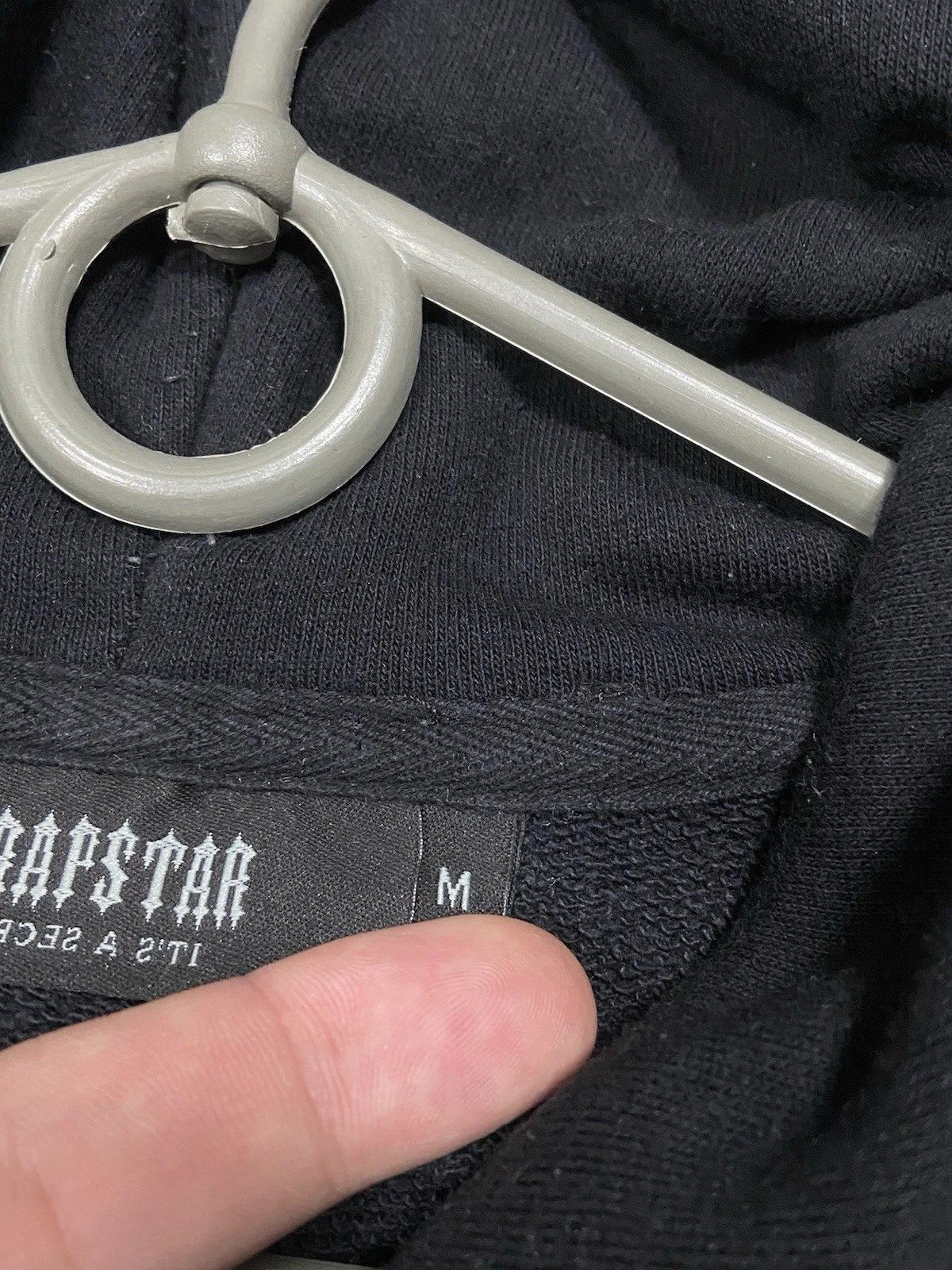 UNDERCOVER Trapstar London It's A Secret Felpa con Cappuccio Vintage Grande Logo Stampa Teschio