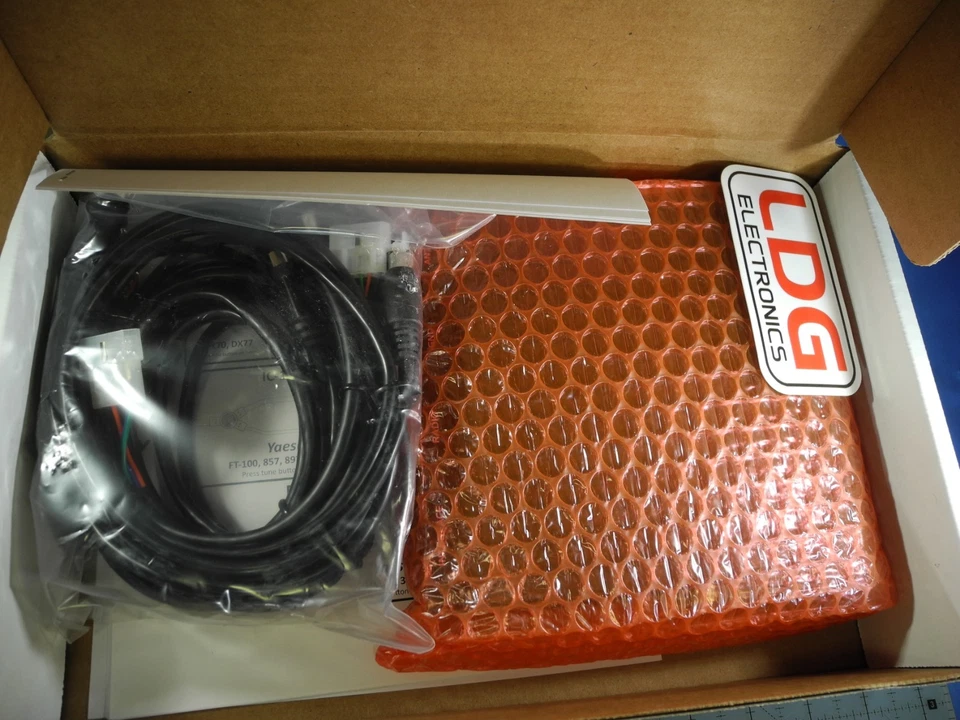 ¡Sintonizador de antena automático LDG Z-100A con cables!  (¡NUEVO EN CAJA!) Foto 3 de 4