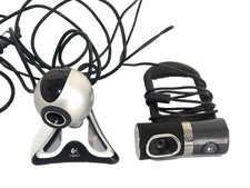 Logitech V-Ubh44 Usb Camera Webcam w/USB Video Camera Webcam and USB Cable Exten
