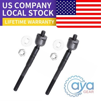 Pair of (2) Front Inner Tie Rod Ends for 2007 2008 2009 2010 2011 Toyota Camry