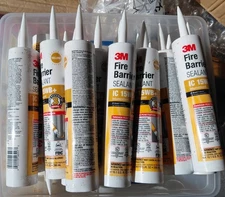 25 Tubes of 3M Fire Barrier Sealant Caulk IC 15WB+ (10.1 oz)