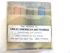 Great American Art Works 3 handmade soft pastels in box
