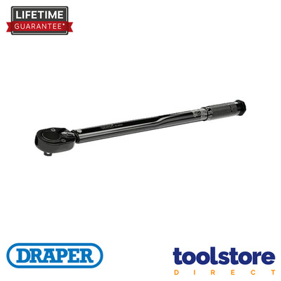 Draper 64535 1/2'' Vierkant 30 - 210 Nm 22,1-154,9 Pfund-Fuß Ratsche Drehmomentschlüssel