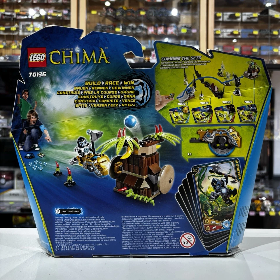 LEGO 70136 Legends of Chima Speedorz Banana Bash New & Sealed Retired Set - Image 2 of 4