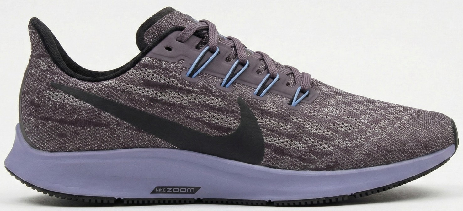 Nike Air Zoom Pegasus 36 Running Gray and Black Sneakers Sz-8. J Nike Running Shoe Air Zoom Pegasus 36 Shield - Cool Grey  main image 3