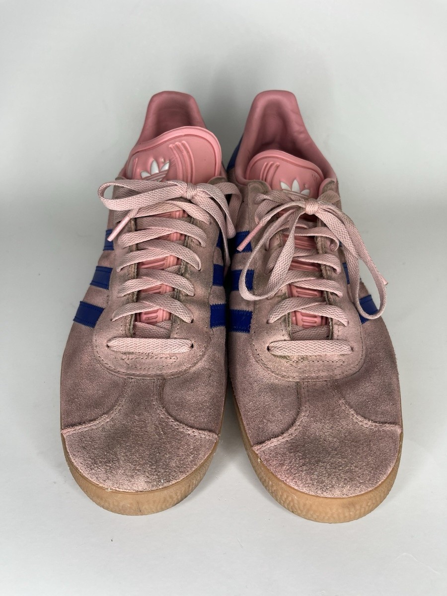 Adidas Gazelle Mens Sportswear Shoes Pink Suede JI2077  display picture 2