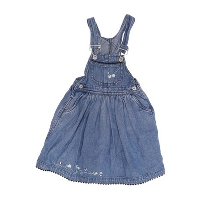 Blue Seven, Latzkleid, Größe: 92, Blau, Denim, Mädchen #4X6