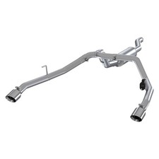 MBRP S5538AL 2.5" Dual Rear Exit CatBack Exhaust for 20-25 Jeep Gladiator 3.6L