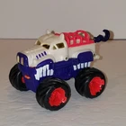 Hot Wheels 1992 Attack Pack Growlers Big Chill Monster Truck Polar Bear Vintage