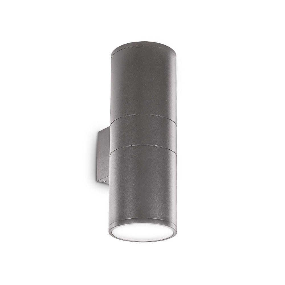 Outdoor Wandleuchte GUN BIG, Up/Down, 2-flammig, 2xE27, IP54, anthrazit