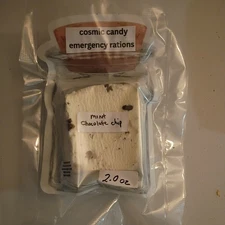 Cosmic Candy Freeze Dried mint chocolate chip Ice Cream 2 Oz Bag