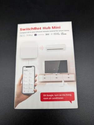 SwitchBot Hub Mini Wi-Fi Home Appliances Smart Remote Control White