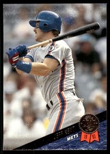 Jeff Kent 1993 Leaf #185 New York Mets MLB READ FREE SHIPPING AutographDen