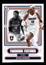 Rhyne Howard 2025 Donruss WNBA Franchise Features Diamond #4 Atlanta Dream