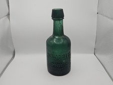 Antique Green M&J Duffy Philadelphia Brown Stout Prepro Beer Blobtop Bottle
