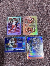Zack Moss 2020 Optic Rookie Prizm Donruss Elite Absolute RC Lot Utah Utes