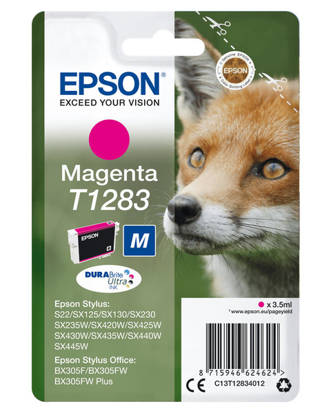 Epson C13T12834012 Fuchs Magenta Druckerpatrone #1907176-image