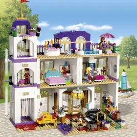 Lego Friends Heartlake Hotel 41101, 1552 Pieces, books, no box, bags 5-11 New 
