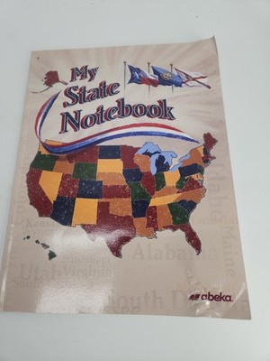 Abeka My State Notebook Book 4th Grade 4 Third Edition Learning Homeschool