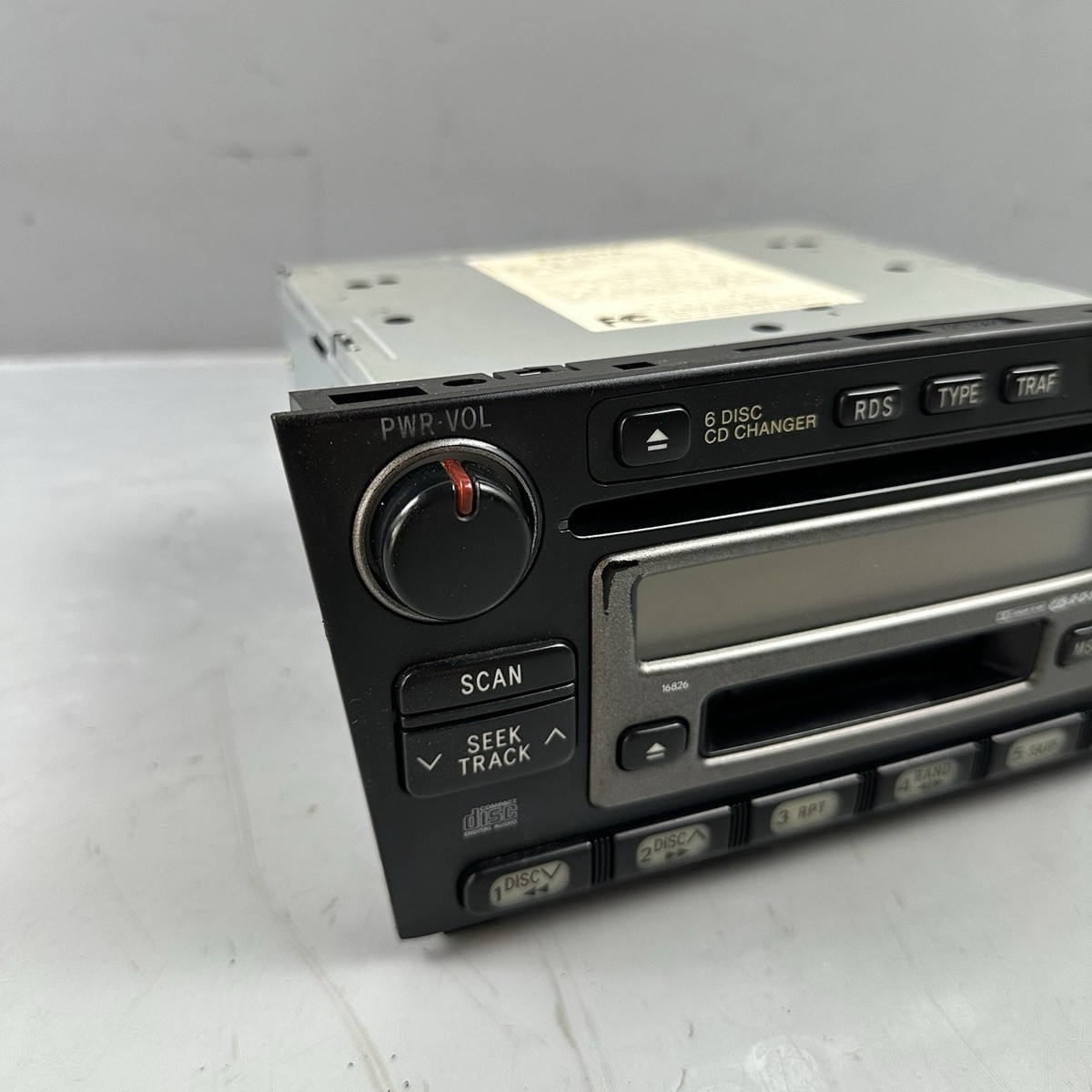 Toyota Lexus Is300 6 Disc CD Changer Audio Radio Cassette Player