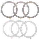  6pcs Ring Sticker for Phone Case Magnetic Ring for Phone Universal Metal Rings