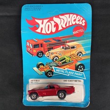 Hot Wheels Metal Flake Red 57 T-bird 2013 Mattel Vintage 1982 Hong Kong