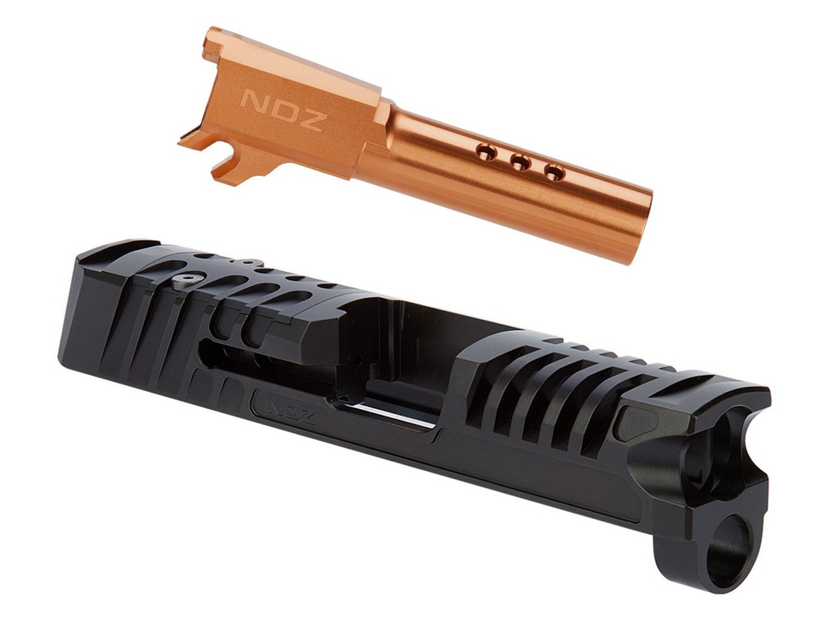NDZ SIG P365 P365X ARES Slide Ported Barrel Combo RMSc Optics