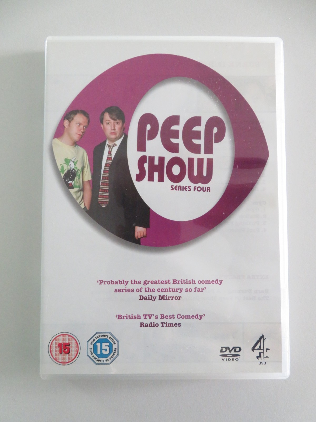 Peep Show - Series Four (DVD) David Mitchell Robert Webb 2007 Region 2