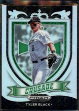 2021 Panini Prizm Draft Picks #C-TB Tyler Black Crusade Silver Prizm
