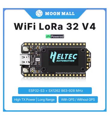 Heltec V4 ESP32-S3 WiFi LoRa 32 Dev Board SX1262 OLED IoT Gateway