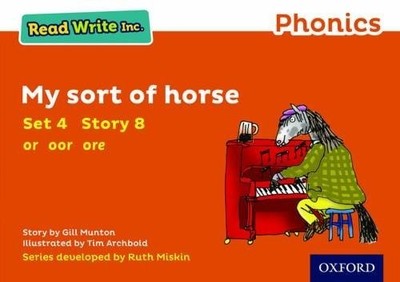 READ WRITE INC. PHONICS ORANGE SET 4 S by Gill Munton Paperback Self Help
