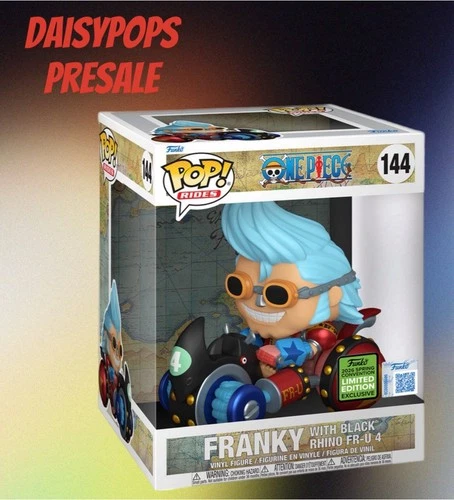 Funko POP! One Piece: Franky POP! Ride #144 Shared ECCC Exclusive Presale
