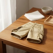 BJD Utility Shorts With Pockets Miniature Utility Pants Multiple Hues
