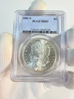 1882-S Morgan Silver Dollar $1 Coin PCGS MS63