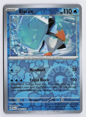 Eiscue - PAL #048/193 SV02: Paldea Evolved Reverse Holofoil NM
