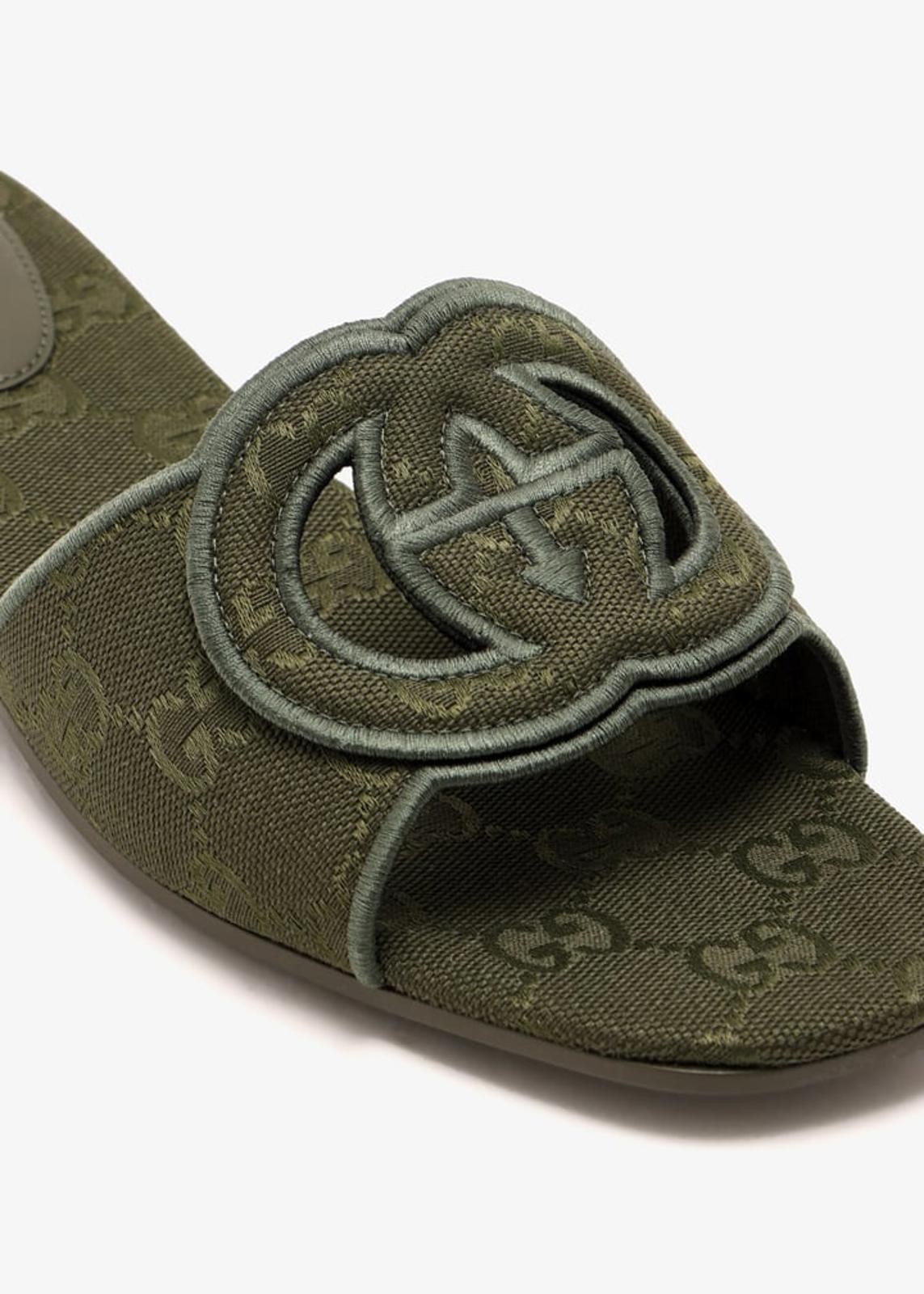 Gucci Interlocking G Gg Slide Sandals(Please request your size for purchasing) image 3
