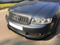 Maxton Design Frontlippe V.2 Passend FüR Audi A4 S-Line B6 Schwarz Hochglanz