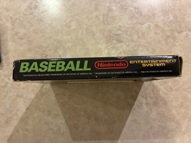 Baseball (Nintendo Entertainment System, 1985) NES CIB Complete in Box Vintage