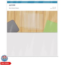 25 Pieces 4 mil Blank Stencil Material Mylar Template Sheets for Stencils, 12...