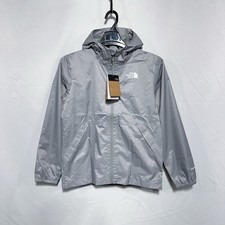 The North Face Boys Zipline Waterproof Dryvent Rain Jacket Meld Grey XL 14/16