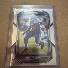 2022 Panini Prizm - Rookies Josh Paschal #389 Silver Prizm (RC)