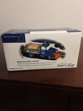 DEPT 56 SNOW VILLAGE Accessory VILLAGE SERVICE VEHICLE - SNOW PLOW (T) NIB