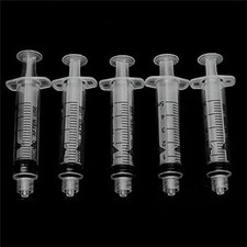 50 Pcs - 5Ml Syringes with 14Ga, 20Ga,21Ga, 23Ga Blunt Tip Needles with Syrin...