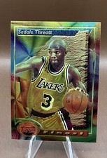 1993-94 Topps Finest - Sedale Threatt #141 Lakers