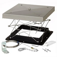 CHIMNEY-TOP DAMPER  replaces WOOD FIREPLACE DAMPER