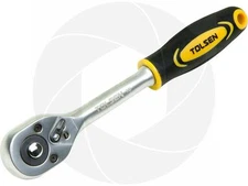Tolsen 15119 Quick Release Reversible Socket Ratchet 3/8" Square Drive Wrench