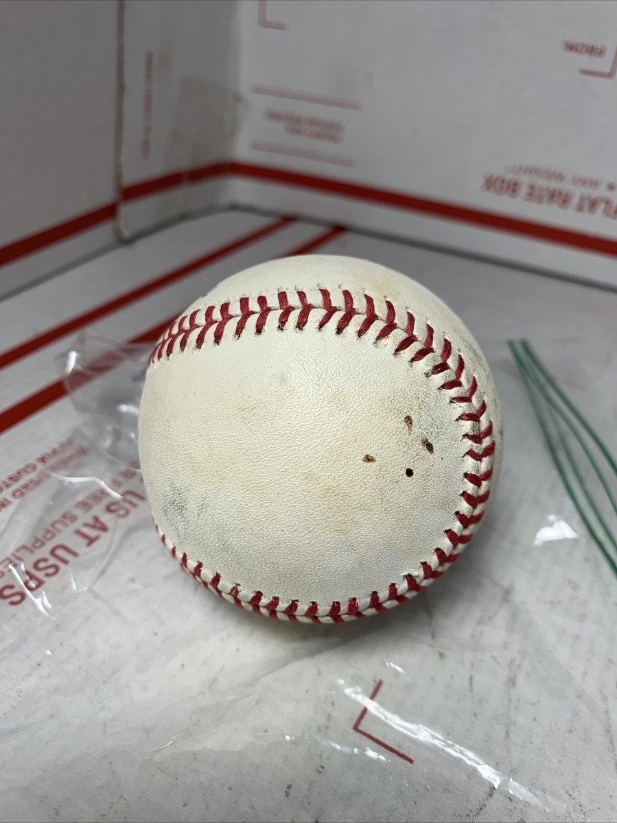 Lot De 7 Balles De Baseball Officielles Rawlings MLB – Occasion Mais En état De Jeu – Modèle OMLB Manfred Jr