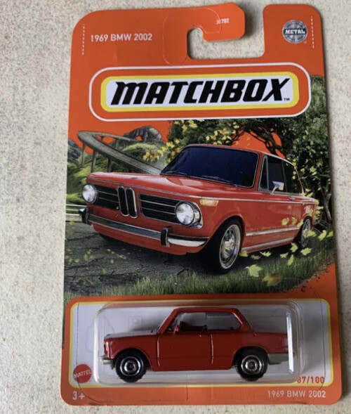 2022 matchbox 1969 bmw Red