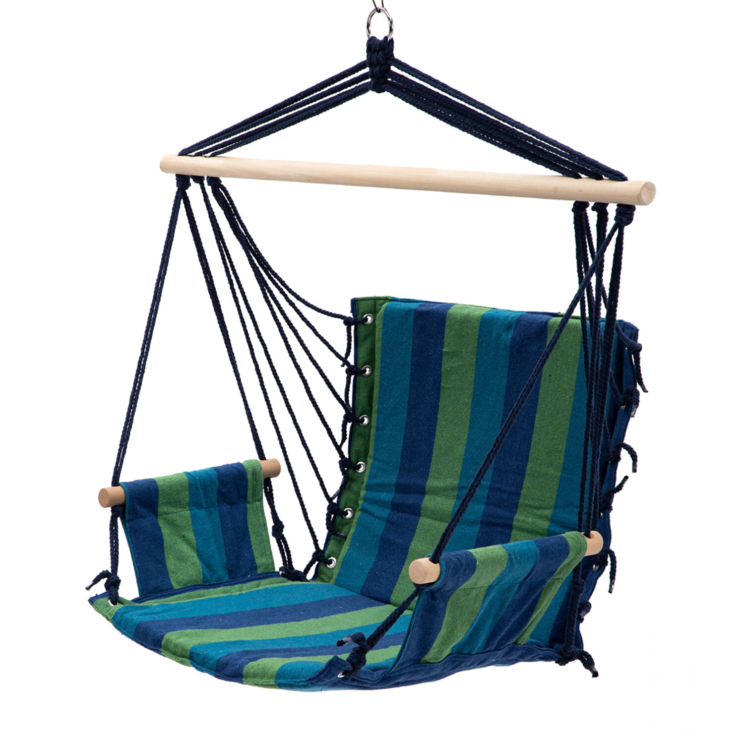Hammock Chair Patio Porch Yard Tree Hanging Air Swing Seat Rope Chair