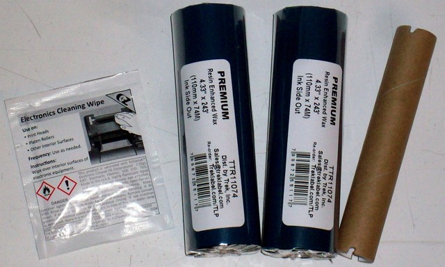 zebra printer ink ribbons